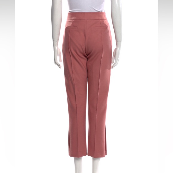 SMYTHE Rose Pink Wool Blend Dress Trouser Pants - Picture 11 of 12